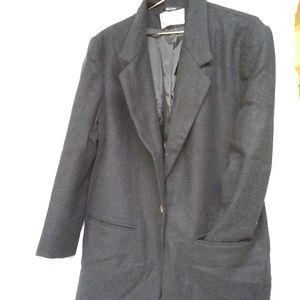 Pure Wool Blazer International Scene Jacket Coat Black size 10/42